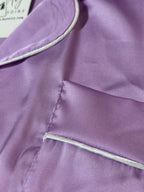 Elara (Pyjama 2 pièces en satin de soie ).